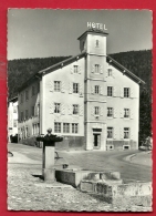 PRX-23  Hotel Des Communes Les Geneveys-sur-Coffrane, Cirulé Sans Timbre, Grand Format - Geneveys