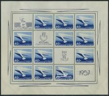 Poland 1957 National Philatelic Expo Minisheet, (Mint NH) - Unused Stamps