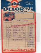 42 - ROANNE - BISCUITS DELORME- RENAISON - 1939 - 1900 – 1949