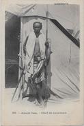 CPA Ethiopie Abyssinie Afrique Noire Abyssinia Types Non Circulé Chef De Caravane - Etiopia