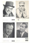 Set Von 16 Blätter Deutscher Sänger Mit Zurück Diskographie (Mi9) - Posters