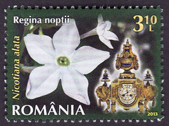 ROUMANIE  2013 -  YT 5697-   Fleurs Et Horloges - Regina Noptii - Oblitéré - Oblitérés