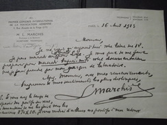 PREMIER CONGRES INTERNATIONAL De La NAVIGATION AERIENNE - Courrier Du 16 Avril 1923 - Aviation - Avion - A Voir ! - Otros & Sin Clasificación