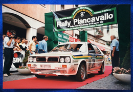 1987 8° RALLY INTERNAZIONALE PIANCAVALLO - 34  Zenere Gianmarino - Baruffa Albrecht  //  Lancia Delta HF 4WD - Autres & Non Classés