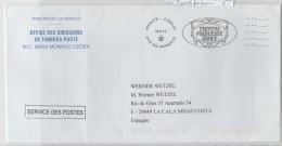 Bi101 / Dienstpost Monaco 2017 - Briefe U. Dokumente