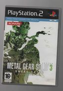 Jeu Vidéo PS2, METAL GEAR SOLID 3 SUR PS2..NICKEL SANS NOTICE - Andere & Zonder Classificatie