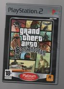 Jeu Vidéo PS2, GRAND THEFT AUTO SAN ANDREAS SUR PS2..NICKEL AVEC NOTICE + POSTER PLAN - Altri & Non Classificati