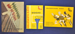 Lotto N. 3 Libricini OLIMPIADE DI ROMA 1960 - Sports