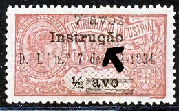 !										■■■■■ds■■ Timor Postal Tax 1934 AF#8(*) Instru5ão 7 Avos ERROR 5 (x1190) - Timor