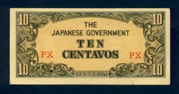 Banconota Philippines 10 Centavos 1942 - Philippinen