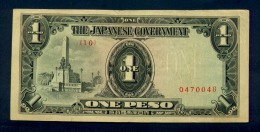 Banconota Philippines 1 Peso 1943 - Filippine