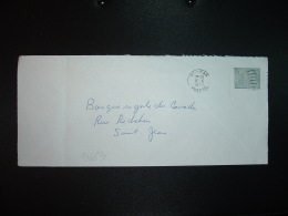 LETTRE EP 8 OBL.MEC.16 X 1973 ST JEAN - 1953-.... Règne D'Elizabeth II