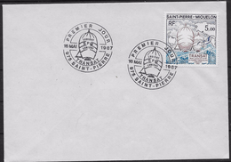 1987 Saint Pierre Et Miquelon N° 477   . FDC  . Course Transat Lorient Saint- Pierre - FDC