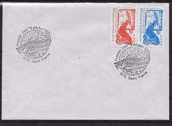 1987 Saint Pierre Et Miquelon N° 480 Et 481  . FDC  . Poissons . La Pêche . Morue - FDC