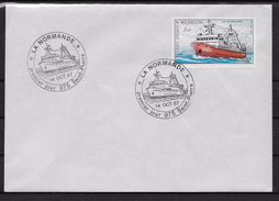 1987 Saint Pierre Et Miquelon N° 482  . FDC  . Bateau  . Chalutier "la Normande". - FDC