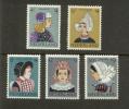 Nederland 1960 NVPH 747-751 Kinderzegels Postfris (MNH) - Nuovi