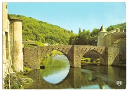 Brassac Sur Agout (81) Le Vieux Pont ( 12°s ) Et Les Rives De L'agout - Brassac