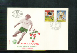 Yugoslawien / Yugoslavia / Yougoslavie 1990 Italy FDC - 1990 – Italien