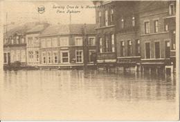 Seraing  -  Crue De La Meuse 1925 - 1926 , Place Kuboorn - Seraing