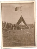 Petite Photo Carte  "homage Fait à La Patrouille" Camp De Saint Emilion - Scoots Scootisme Et Vendanges Bordealaises - Scouting