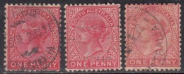 1d Shades South Australia Used 1876 (1899, 1903) - Used Stamps