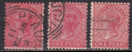 1d Shades South Australia Used 1876 (1899, 1903) - Used Stamps
