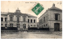 78 MAULE - Hôtel De Ville (état) - Maule