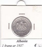 ALBANIA   1  FRANG-AR  1937 COME DA FOTO - Albania