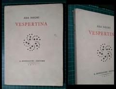 ADA NEGRI. Vespertina. 1931 - Poetry