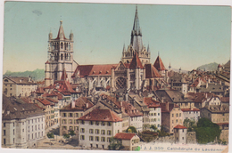 SUISSE,HELVETIA,SWISS,SWITZERLAND,SCHWEIZ,SVIZZERA ,LAUSANNE ,LOSANNA,VAUD,1918,cathedrale - Lausanne