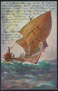 1361 - Alte Künstlerkarte -  Kolonialkriegerdank - Hans Bohrdt - Gemälde - Bohrdt, Hans