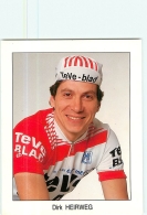 Dirk HEIRWEG .  Cyclisme. 2 Scans.Teve Blad - Ciclismo