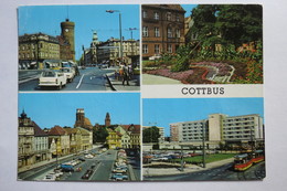 (9/4/17) AK "Cottbus" Mehrbildkarte Mit 4 Ansichten - Cottbus