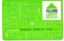 Credit Card - Carte De Credit - CLUB LEROY MERLIN - Cartes De Crédit (expiration Min. 10 Ans)