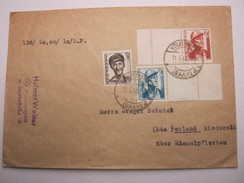 1948 , Brief Aus Völklingen Mit Leerfeldern - Covers & Documents