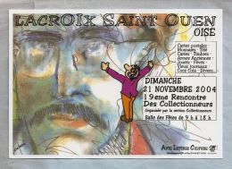 Carte Salon - Etienne Bensaali - La Croix-Saint-Ouen (60) - 19e Rencontre Des Collectionneurs - Novembre 2004 - Bourses & Salons De Collections