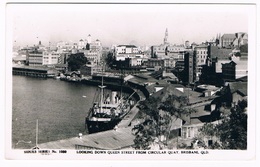 AUS-222   BRISBANE : Looking Down Queen Street From Circular Quay - Brisbane