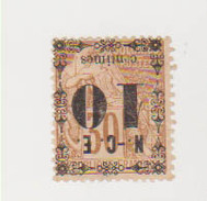 TIMBRE De Nouvelle Caledonie N°12a Surcharge Renversée - NEUF SANS GOMME - ANCIENNE COLONIES - Ongebruikt