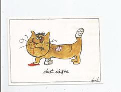 SINE  332    ILLUSTRATION CHAT (CHAT   AIGNE) - Sine