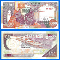 Somalie 1000 Shillings 1996 Neuf UNC Que Prix + Port Shilin Billet Bateau Afrique Africa Paypal Skrill Bitcoin - Somalie