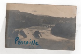 ZH ZÜRICH - CP SCHLOSS LAUFEN AM RHEINFALL - CARTE PHOTO ? -  CIRCULEE EN 1914 - Laufen-Uhwiesen 