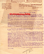 87 - LINARDS - LETTRE ETS. DUMAZAUD- FOURNITURES INDUSTRIELLES -MACHINES A BOIS-FABRIQUE DE SCIES - SCIERIE- 1947 - 1900 – 1949