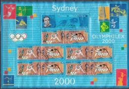 France 2000 Yvert Bloc Feuillet 31A O Cote (2012) 12.00 Euro Jeux Olympiques De Sydney Cachet Rond - Oblitérés