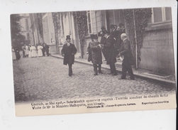 KONTICH 2 MAI 1908 ACCIDENT CHEMIN DE FER VISITE DU MINISTRE HELLEPUTTE AUX BLESSES - Kontich