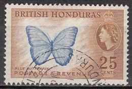 BRITISH HONDURAS      SCOTT NO. 151    USED      YEAR  1953 - Honduras Británica (...-1970)
