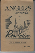 49 - ANGERS - Livre Ancien De 88 Pages " Angers Avant La Révolution " De Piere Froger - 1948 - Poitou-Charentes