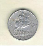 5 Centimos 1941 - 25 Centesimi