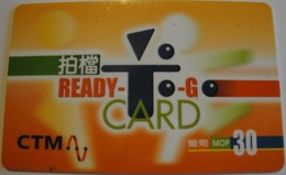 Macau - Mac-CTM-Pre-032, GSM Refill, Ready To Go Card, Exp.30/6/2000, Used - Macao