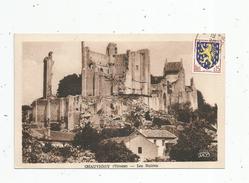 Cp , 86 , CHAUVIGNY , Les Ruines , Voyagée 1963 , Ed : Roussel - Chauvigny