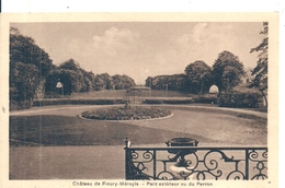 ESSONNE - 91 -  FLEURY MEROGIS ( Château - Parc Extérieur Depuis Le Perron - Fleury Merogis